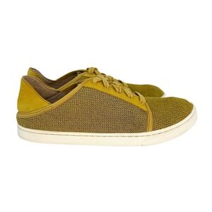 OLUKAI Pehuea Women's Lightweight Slip‎ On Sneakers • 9.5 • yellow